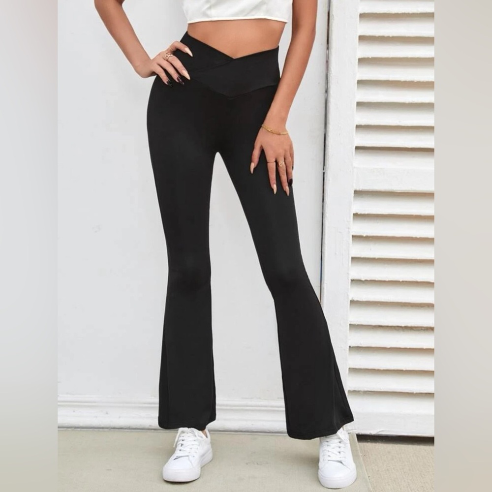 High waist flare leggings/ pants
